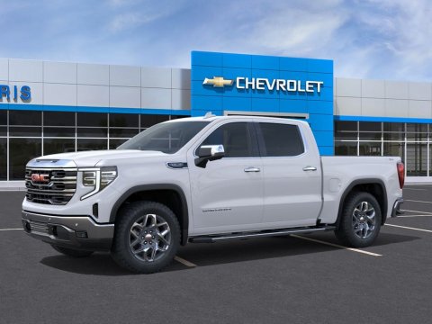 New Summit White 2026 GMC Sierra 1500 SLT 4WD - photo 2 - Stock #261317