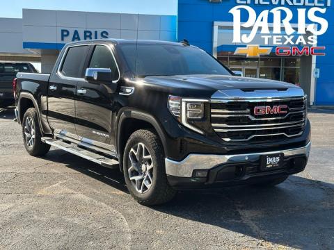  New 2026 GMC Sierra 1500 SLT Stock#260254 Onyx Black 4WD New 