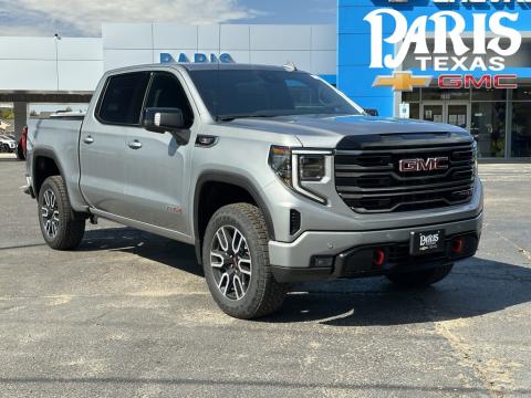  New 2026 GMC Sierra 1500 AT4 Stock#260217 Sterling Metallic 4WD 