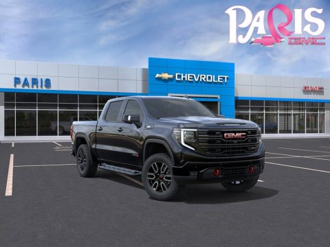 Onyx Black 2026 GMC Sierra 1500 AT4 4WD for sale in Paris, TX - Stock #261422