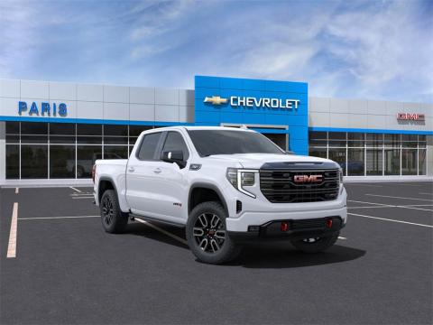 New 2025 GMC Sierra 1500 AT4 Stock#250686 Summit White 4WD New 