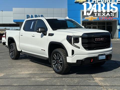  Certified 2024 GMC Sierra 1500 AT4 Stock#260201A Summit White 
