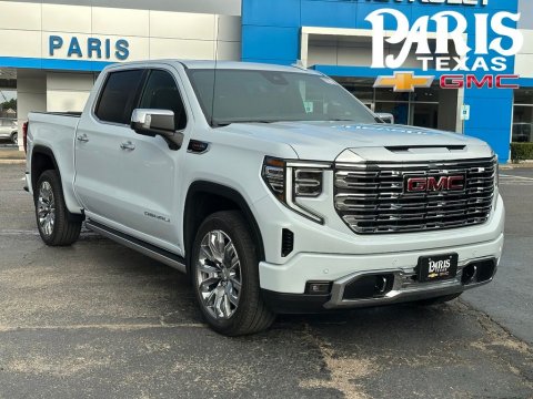 Glacier White 2026 GMC Sierra 1500 Denali 4WD for sale in Paris, TX - Stock #261048