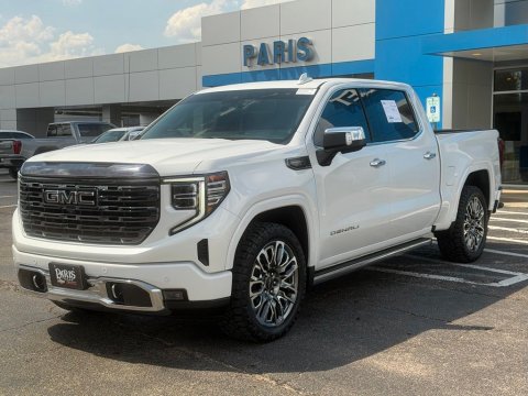 Pre-Owned White Frost Tricoat 2023 GMC Sierra 1500 Denali Ultimate 4WD - photo 3 - Stock #261001B