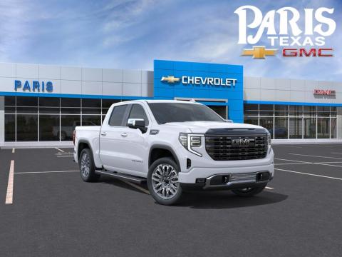 Glacier White Tricoat 2026 GMC Sierra 1500 Denali Ultimate 4WD for sale in Paris, TX - Stock #260996