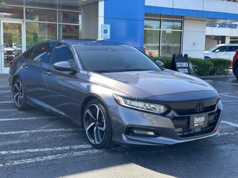  Pre-Owned 2020 Honda Accord Sport 2.0T Stock#250665A Gray FWD 