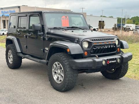Black Clearcoat 2008 Jeep Wrangler Unlimited Sahara 4WD for sale in Paris, TX - Stock #X2448