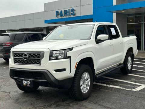 Pre-Owned Glacier White 2022 Nissan Frontier SV 4WD - photo 3 - Stock #A1066A