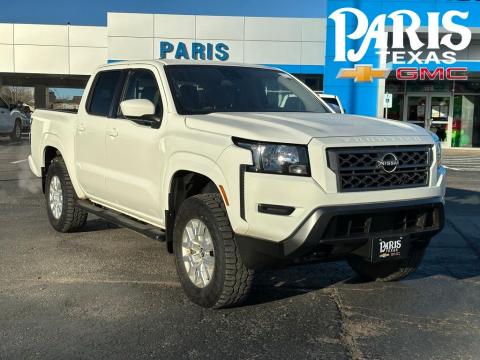  Pre-Owned 2022 Nissan Frontier SV Stock#260297B Glacier White 