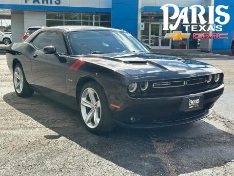 Pitch Black Clearcoat 2017 Dodge Challenger R/T RWD for sale in Paris, TX - Stock #260910B