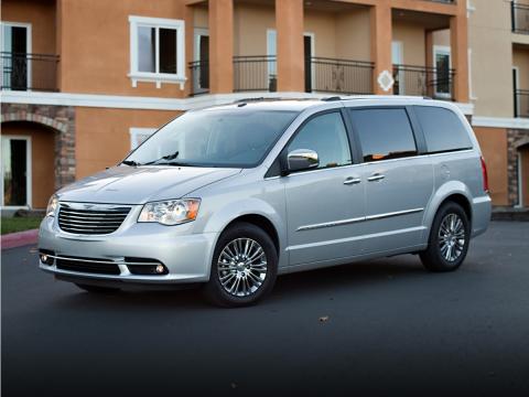 Deep Cherry Red Crystal 2012 Chrysler Town & Country Touring FWD for sale in Paris, TX - Stock #260879A