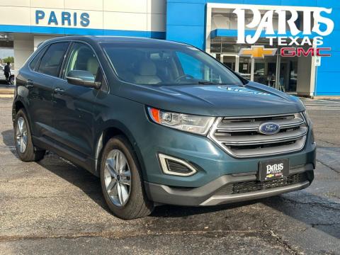 Blue Metallic 2016 Ford Edge SEL FWD for sale in Paris, TX - Stock #260384C