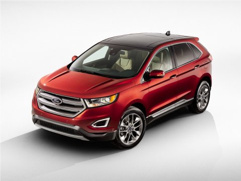 White Platinum Clearcoat Metallic 2016 Ford Edge Titanium FWD for sale in Paris, TX - Stock #260960A