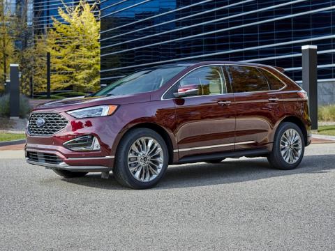 Pre-Owned 2022 Ford Edge SE Stock#B5528 Gray Metallic AWD 