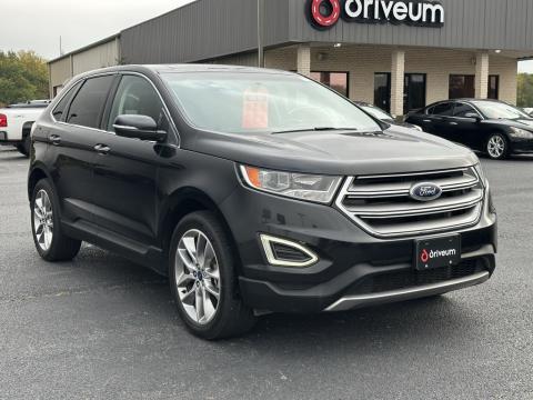  Pre-Owned 2015 Ford Edge Titanium Stock#X2342 Tuxedo Black 