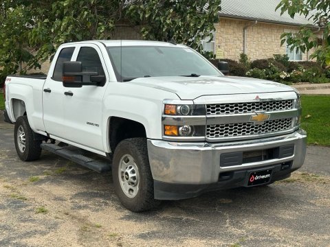 Summit White 2019 Chevrolet Silverado 2500HD Work Truck 4WD for sale in Paris, TX - Stock #X2503