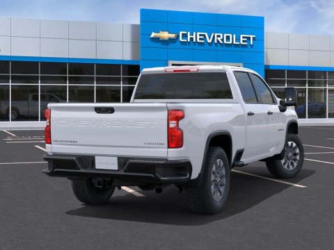New Summit White 2026 Chevrolet Silverado 2500HD Custom 4WD - photo 4 - Stock #261308