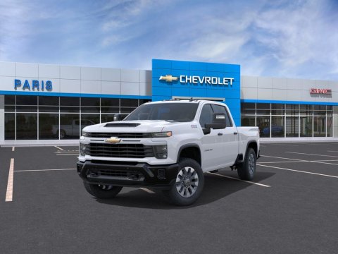 New Summit White 2026 Chevrolet Silverado 2500HD Custom 4WD - photo 8 - Stock #261308