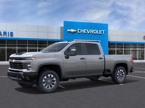 New Sterling Gray Metallic 2026 Chevrolet Silverado 2500HD Custom 4WD - photo 2 - Stock #261310