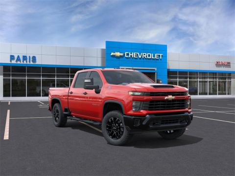  New 2025 Chevrolet Silverado 2500HD Custom Stock#250923 Red Hot 