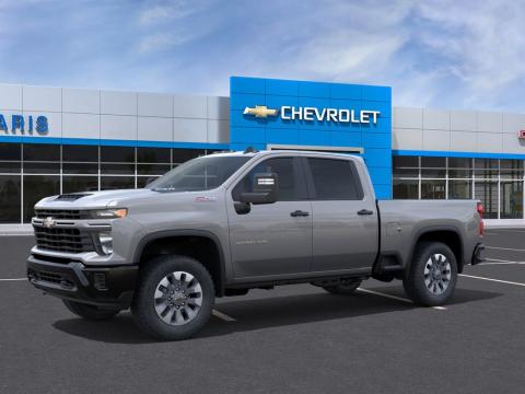 New Sterling Gray Metallic 2026 Chevrolet Silverado 2500HD Custom 4WD - photo 2 - Stock #260892