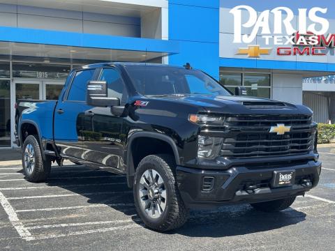  New 2025 Chevrolet Silverado 2500HD Custom Stock#250773 Black 