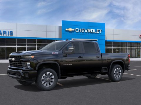 New Black 2026 Chevrolet Silverado 2500HD Custom 4WD - photo 2 - Stock #261296