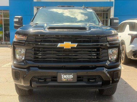 New Black 2026 Chevrolet Silverado 2500HD Custom 4WD - photo 2 - Stock #261296