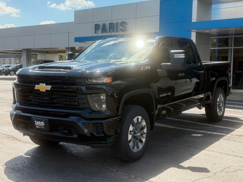 New Black 2026 Chevrolet Silverado 2500HD Custom 4WD - photo 3 - Stock #261296