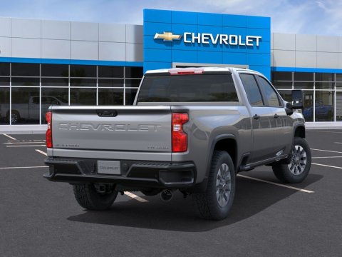 New Sterling Gray Metallic 2026 Chevrolet Silverado 2500HD Custom 4WD - photo 4 - Stock #261293