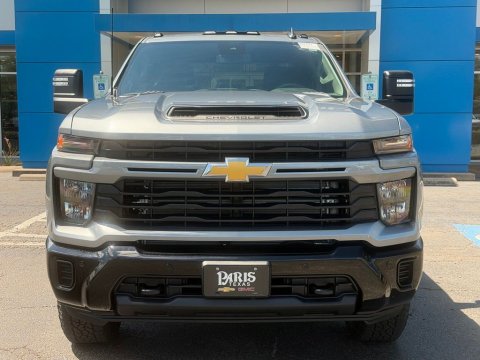 New Sterling Gray Metallic 2026 Chevrolet Silverado 2500HD Custom 4WD - photo 3 - Stock #261293