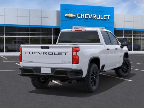 New Summit White 2026 Chevrolet Silverado 2500HD Custom 4WD - photo 4 - Stock #261047