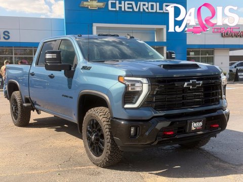 Lakeshore Blue Metallic 2026 Chevrolet Silverado 2500HD LT 4WD for sale in Paris, TX - Stock #261403