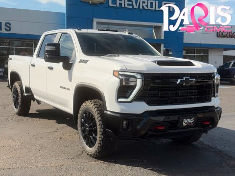Summit White 2026 Chevrolet Silverado 2500HD LT 4WD for sale in Paris, TX - Stock #261401