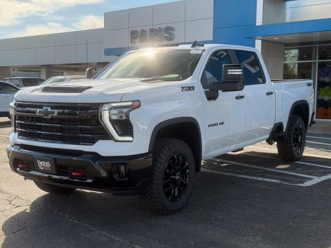 New Summit White 2026 Chevrolet Silverado 2500HD LT 4WD - photo 3 - Stock #261401
