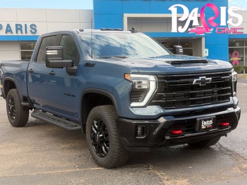 Lakeshore Blue Metallic 2026 Chevrolet Silverado 2500HD LT 4WD for sale in Paris, TX - Stock #261433