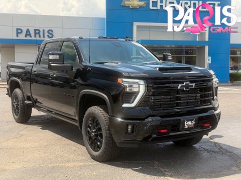 Black 2026 Chevrolet Silverado 2500HD LTZ 4WD for sale in Paris, TX - Stock #261301