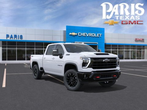 Summit White 2026 Chevrolet Silverado 2500HD LTZ 4WD for sale in Paris, TX - Stock #261237