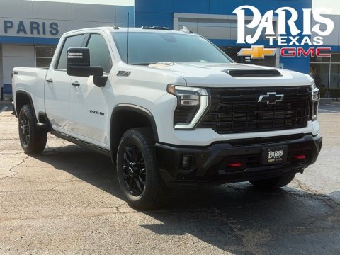 Summit White 2026 Chevrolet Silverado 2500HD LTZ 4WD for sale in Paris, TX - Stock #261237