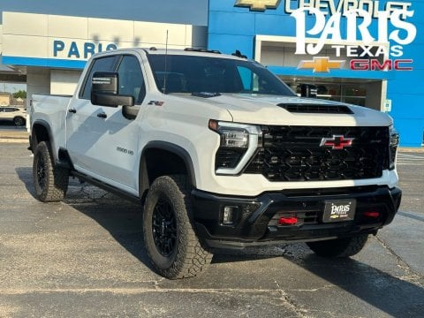 Summit White 2026 Chevrolet Silverado 2500HD ZR2 4WD for sale in Paris, TX - Stock #260899