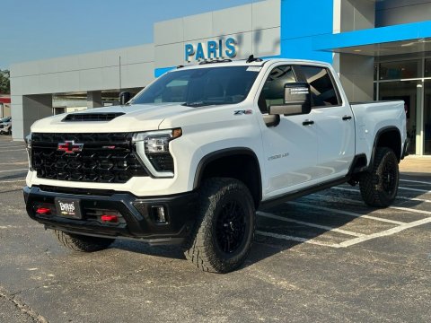 New Summit White 2026 Chevrolet Silverado 2500HD ZR2 4WD - photo 3 - Stock #260899