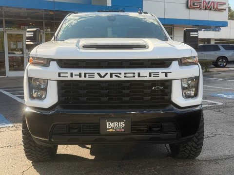 Pre-Owned Summit White 2022 Chevrolet Silverado 2500HD Custom 4WD - photo 2 - Stock #261051A