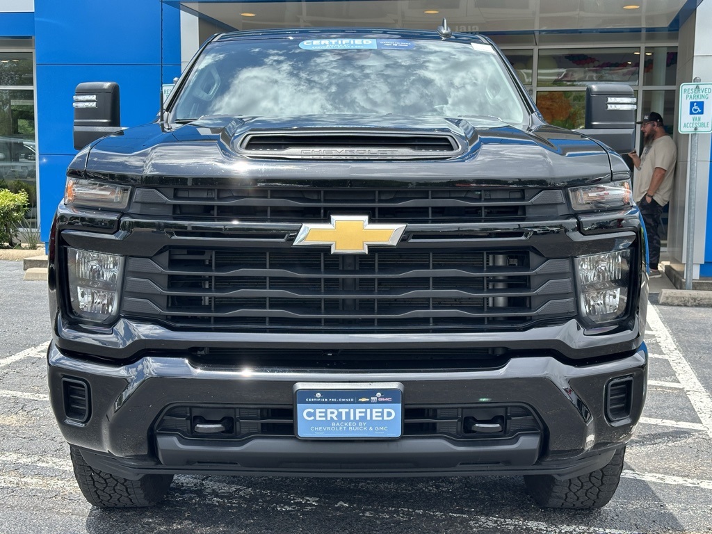 Used 2024 Chevrolet Silverado 2500HD Custom with VIN 2GC4YME76R1154172 for sale in Paris, TX