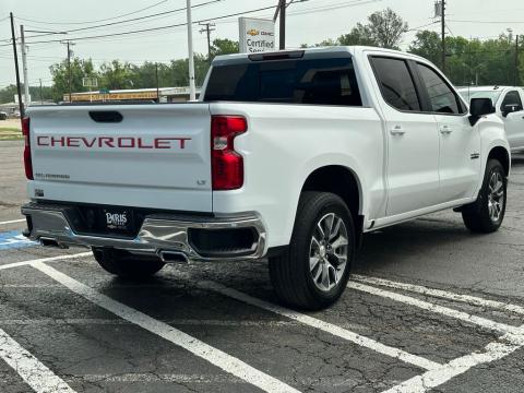 Pre-Owned Summit White 2024 Chevrolet Silverado 1500 LT 4WD - photo 7 - Stock #260653B