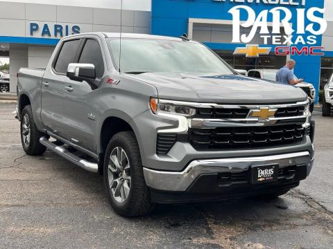 Sterling Gray Metallic 2026 Chevrolet Silverado 1500 LT 4WD for sale in Paris, TX - Stock #261089