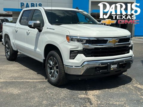 Summit White 2026 Chevrolet Silverado 1500 LT 4WD for sale in Paris, TX - Stock #261050