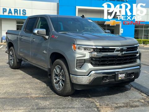 Sterling Gray Metallic 2026 Chevrolet Silverado 1500 LT 4WD for sale in Paris, TX - Stock #261060