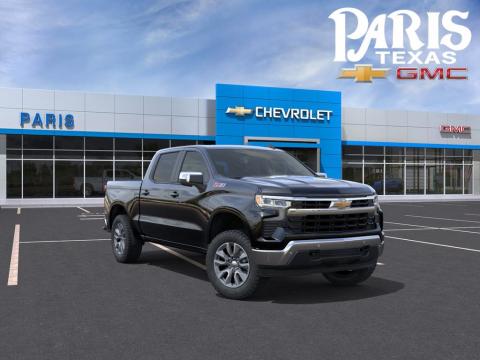 Black 2026 Chevrolet Silverado 1500 LT 4WD for sale in Paris, TX - Stock #260980
