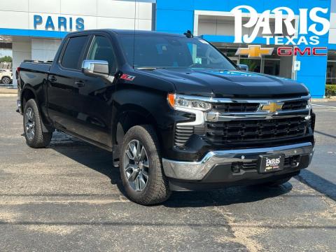 Black 2026 Chevrolet Silverado 1500 LT 4WD for sale in Paris, TX - Stock #260980