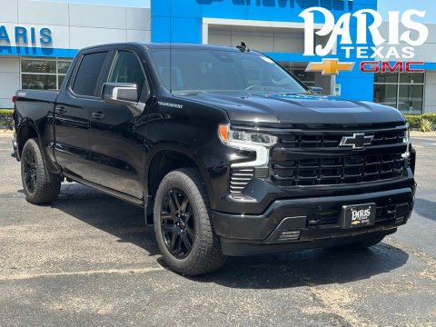 Black 2026 Chevrolet Silverado 1500 RST 4WD for sale in Paris, TX - Stock #261058